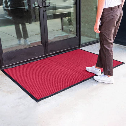 Tapis d'entrée Envelor pour intérieur et extérieur, profil bas, usage commercial.