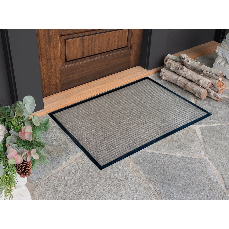 Tapis d'entrée Envelor pour intérieur et extérieur, profil bas, usage commercial.