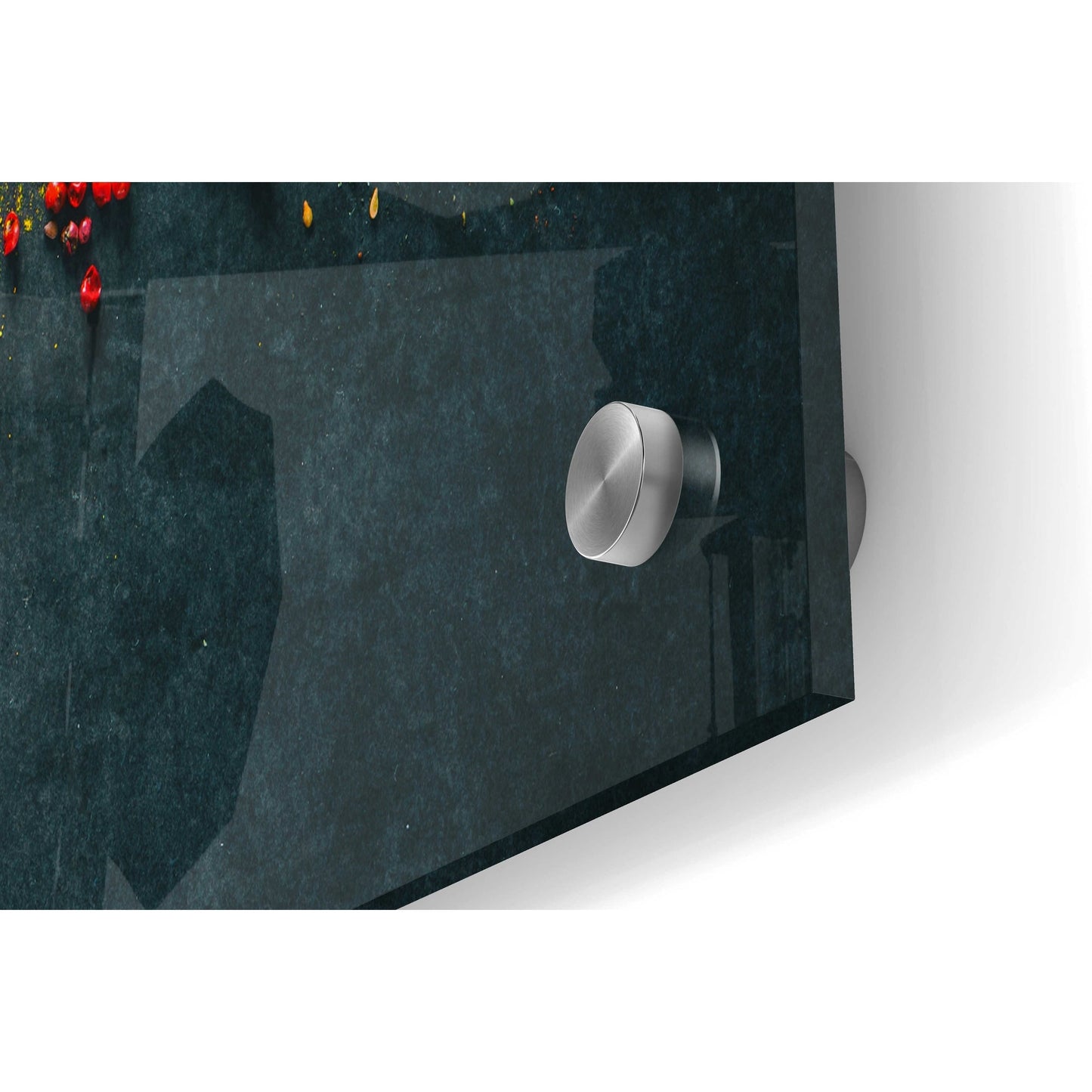 Epic Art « Épices colorées », œuvre d'art murale en verre acrylique