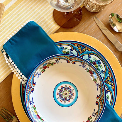 Service de table en grès Euro Ceramica Zanzibar 12 ou 24 pièces