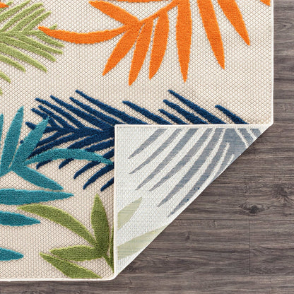 Tapis d'intérieur/extérieur Evora Palm Frond