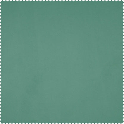 Rideaux occultants en velours peluche Heritage d'Exclusive Fabrics (1 panneau) - Rideaux en velours de luxe pour chambre et salon.