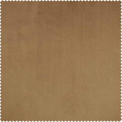 Rideaux occultants en velours peluche Heritage d'Exclusive Fabrics (1 panneau) - Rideaux en velours de luxe pour chambre et salon.