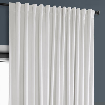 Rideau occultant extra large en velours peluche Heritage d'Exclusive Fabrics (1 panneau)