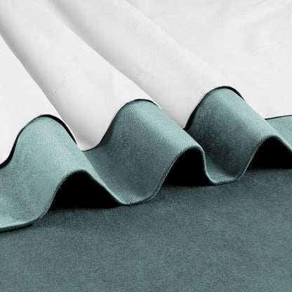 Rideau occultant en velours signature Exclusive Fabrics (1 panneau)