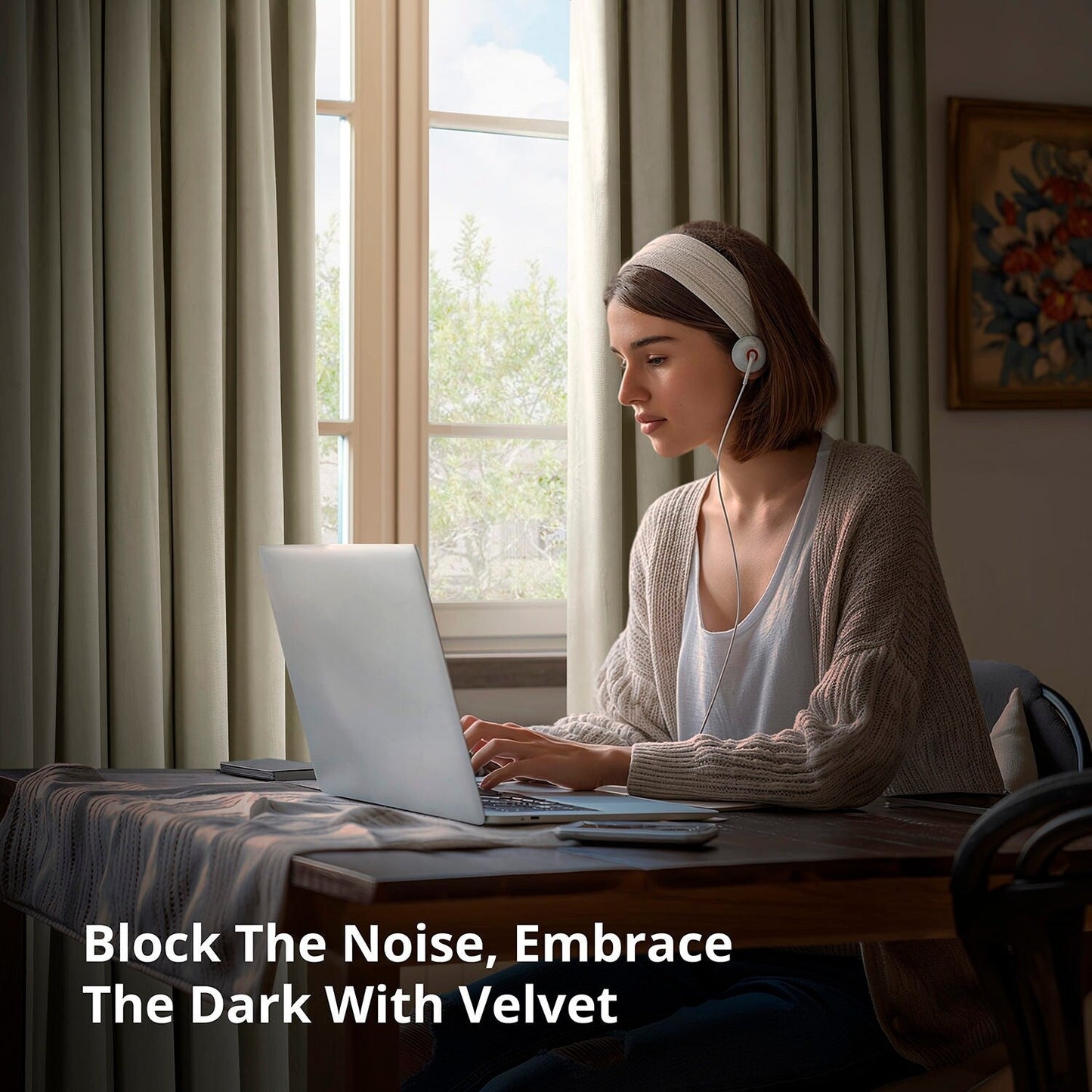 Rideaux occultants extra larges en velours Signature Exclusive Fabrics (1 panneau) - Luxueux rideaux occultants