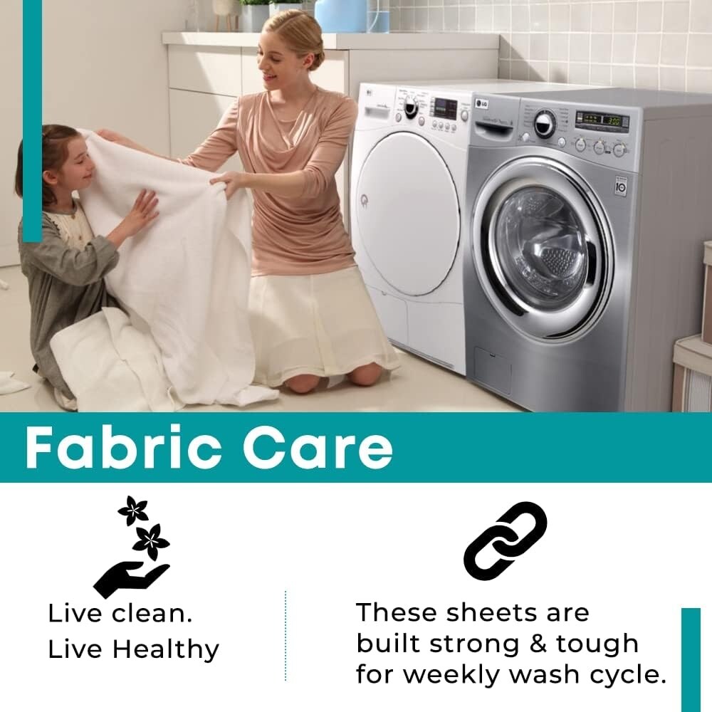 Ensemble de draps Feather &amp; Stitch 500 fils/cm²