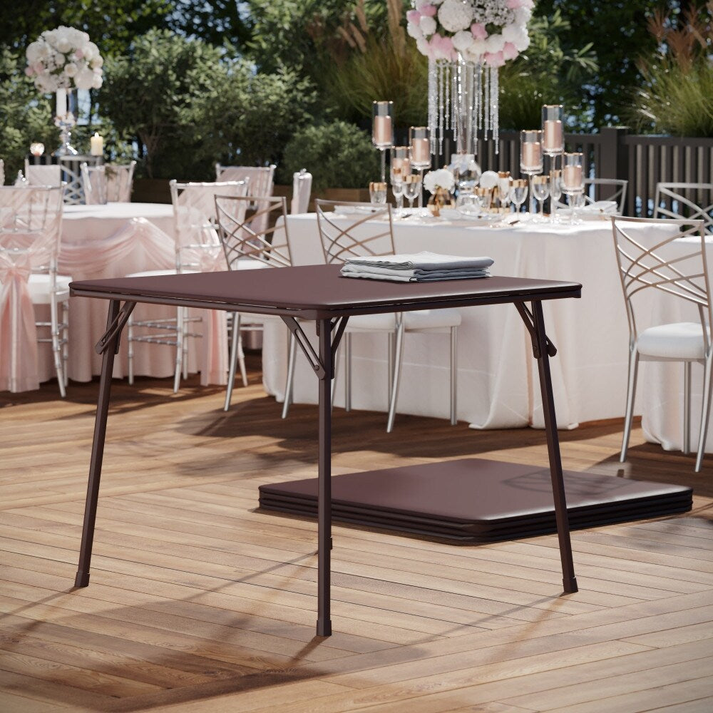 Table de cartes pliable en vinyle