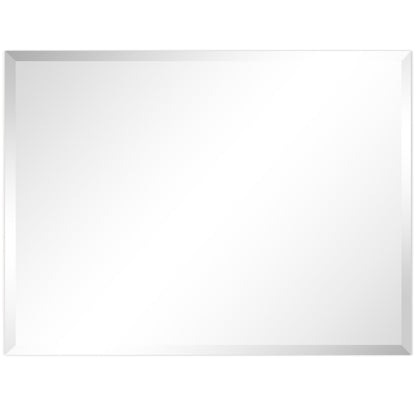 Miroir mural prismatique biseauté sans cadre - Carré/Rectangulaire - Transparent