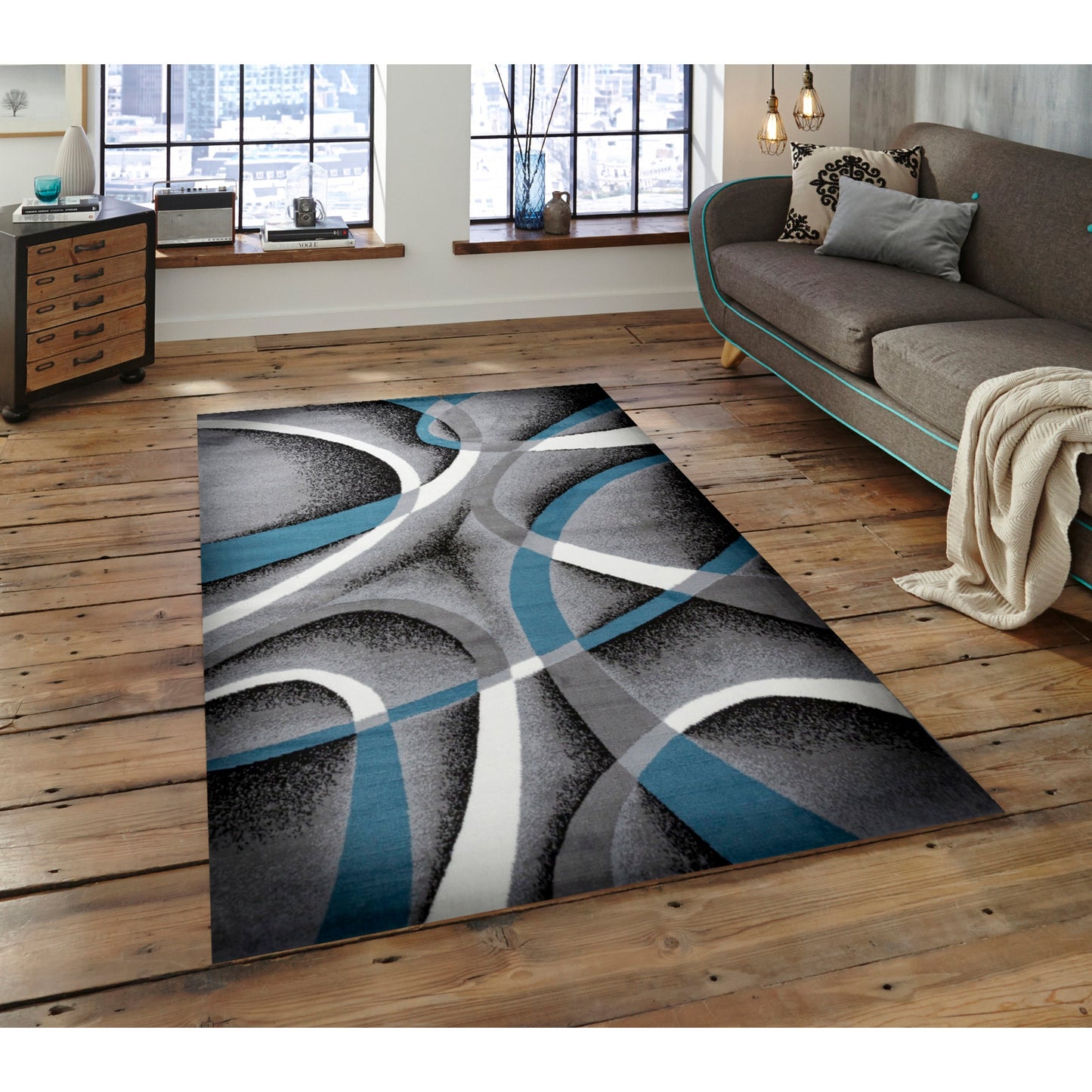 Tapis en polypropylène Frize Collection Conwy