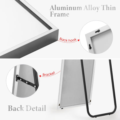 Miroir pleine longueur Grand miroir mural Miroir intégral