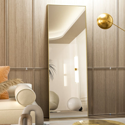 Grand miroir sur pied pleine longueur, décoration murale à suspendre