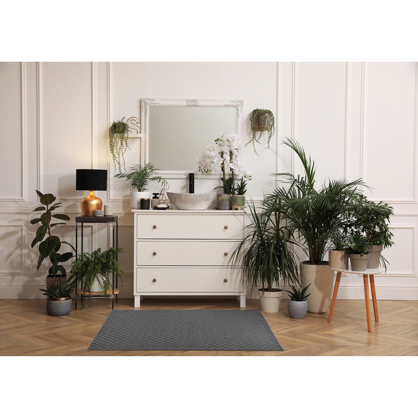 Tapis d'intérieur uni Garland Carpet Medallion