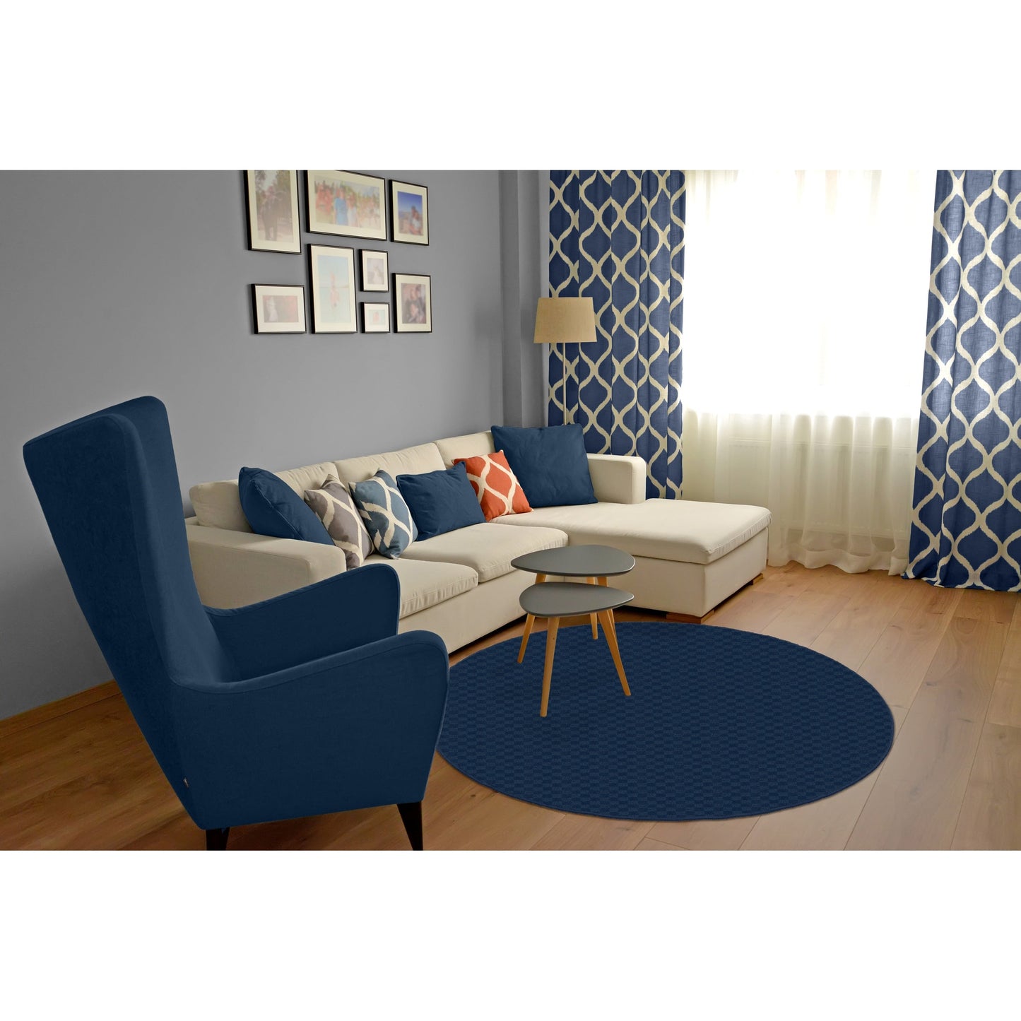 Tapis d'intérieur uni Garland Carpet Medallion