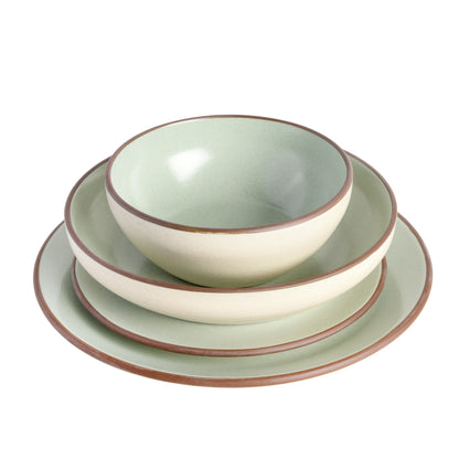 Service de table Gibson Elite Contempo Classic 16 pièces à double bol