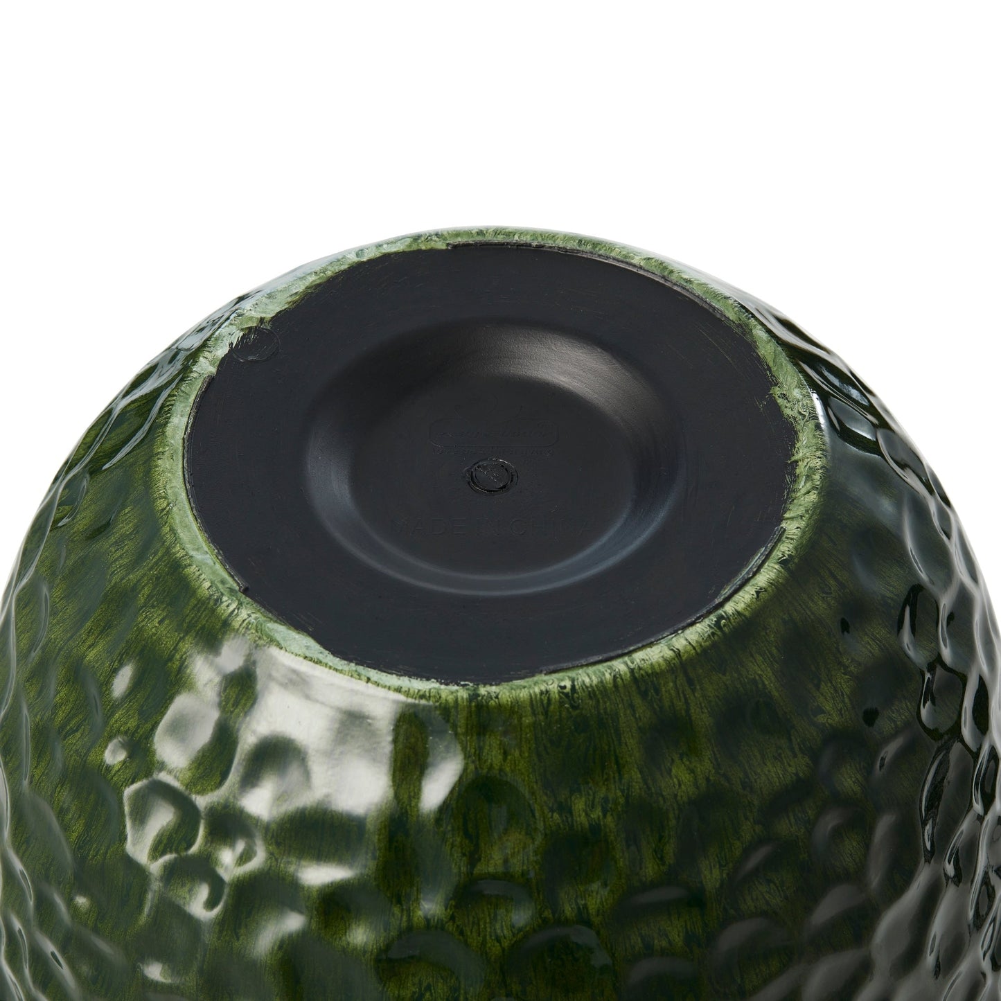 Glitzhome 19,75 H Pot de fleurs haut surdimensionné écologique en fausse céramique texturée en diamant (Ensemble de 2)