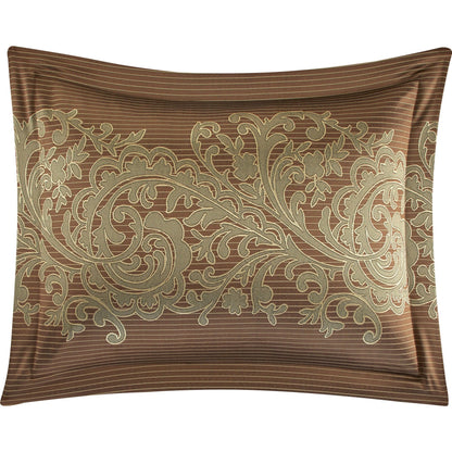 Ensemble de couette 7 pièces Nanshing Salem Damask Jacquard