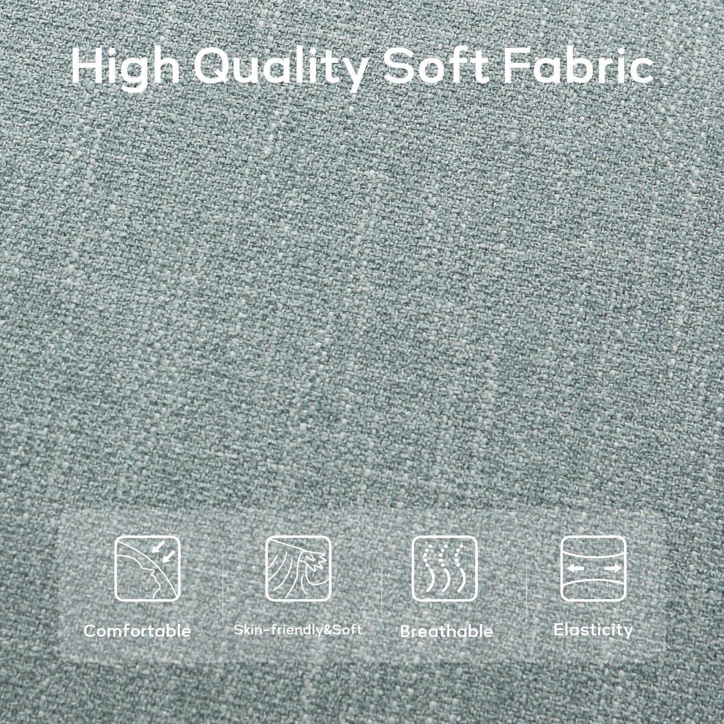 Banc d'entrée rembourré en tissu, banc de chambre à coucher pour pied de lit, beige, bois massif, 112 cm (44 pouces)