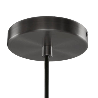 Suspension en verre en forme de cloche auburn INK+IVY