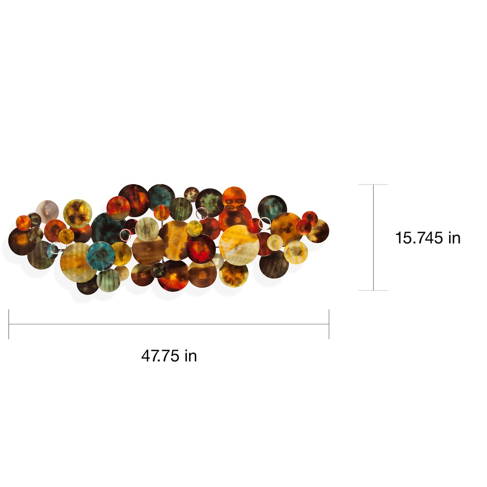 Sculpture murale en métal SEI Furniture Hightower