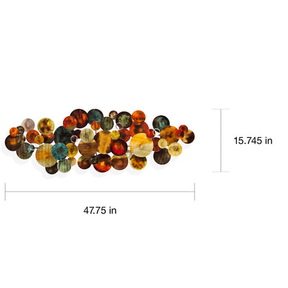 Sculpture murale en métal SEI Furniture Hightower