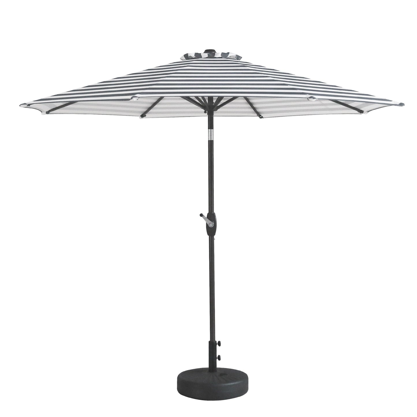 Parasol de patio Holme de 9 pieds et support de base