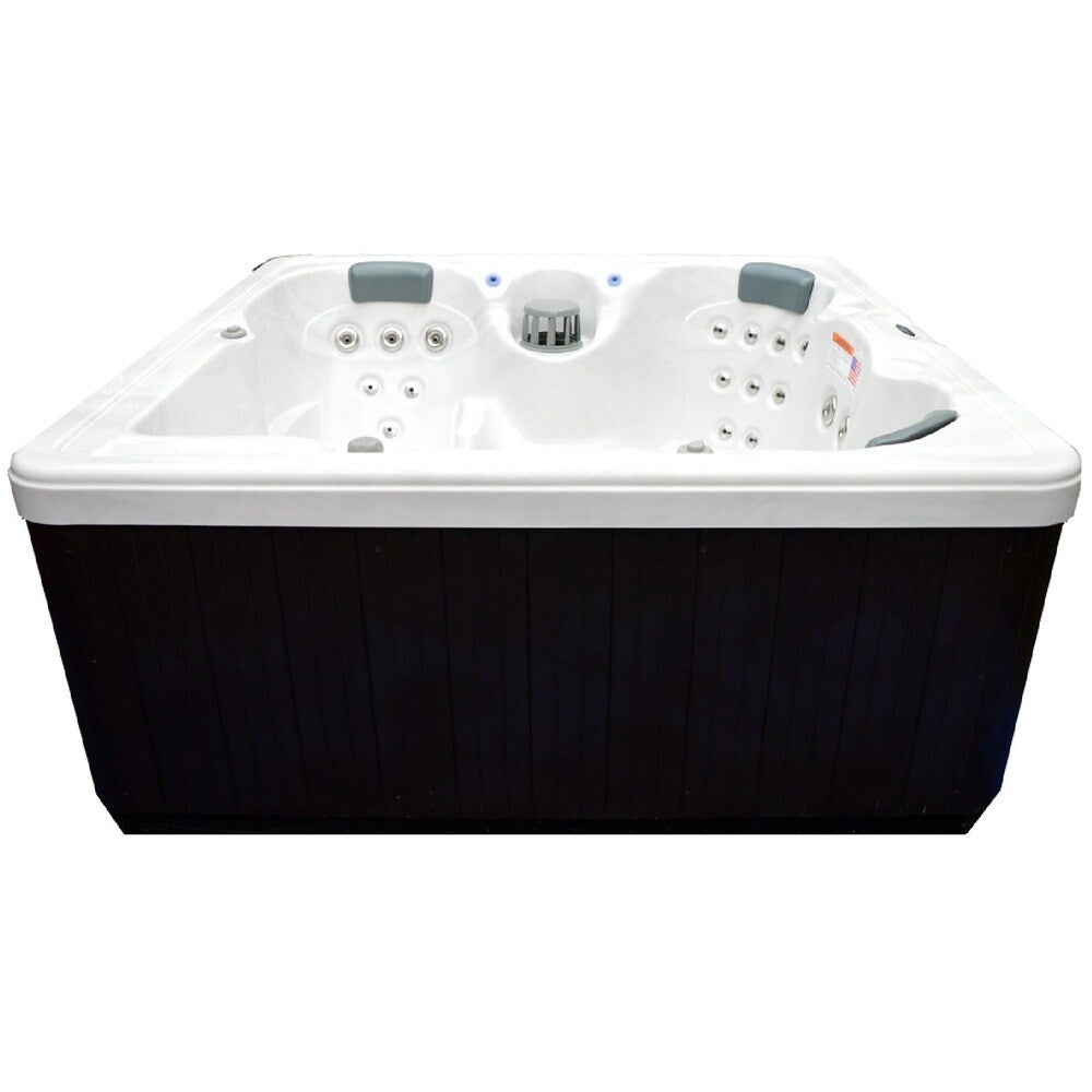 Spa 5 places Home and Garden avec 51 jets en acier inoxydable et ozone - 80 x 80 x 34