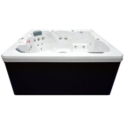 Spa 5 places Home and Garden avec 51 jets en acier inoxydable et ozone - 80 x 80 x 34