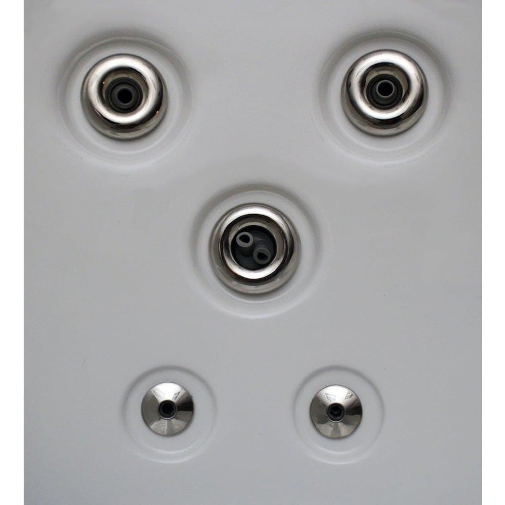 Spa 5 places Home and Garden avec 51 jets en acier inoxydable et ozone - 80 x 80 x 34