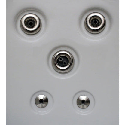 Spa 5 places Home and Garden avec 51 jets en acier inoxydable et ozone - 80 x 80 x 34