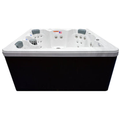 Spa 5 places Home and Garden avec 51 jets en acier inoxydable et ozone - 80 x 80 x 34