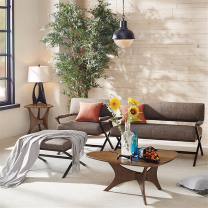 Table d'appoint triangulaire en bois INK IVY Blaze