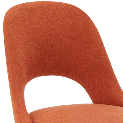 Chaises de salle à manger rembourrées INK IVY Nola avec dossier ajouré (lot de 2)