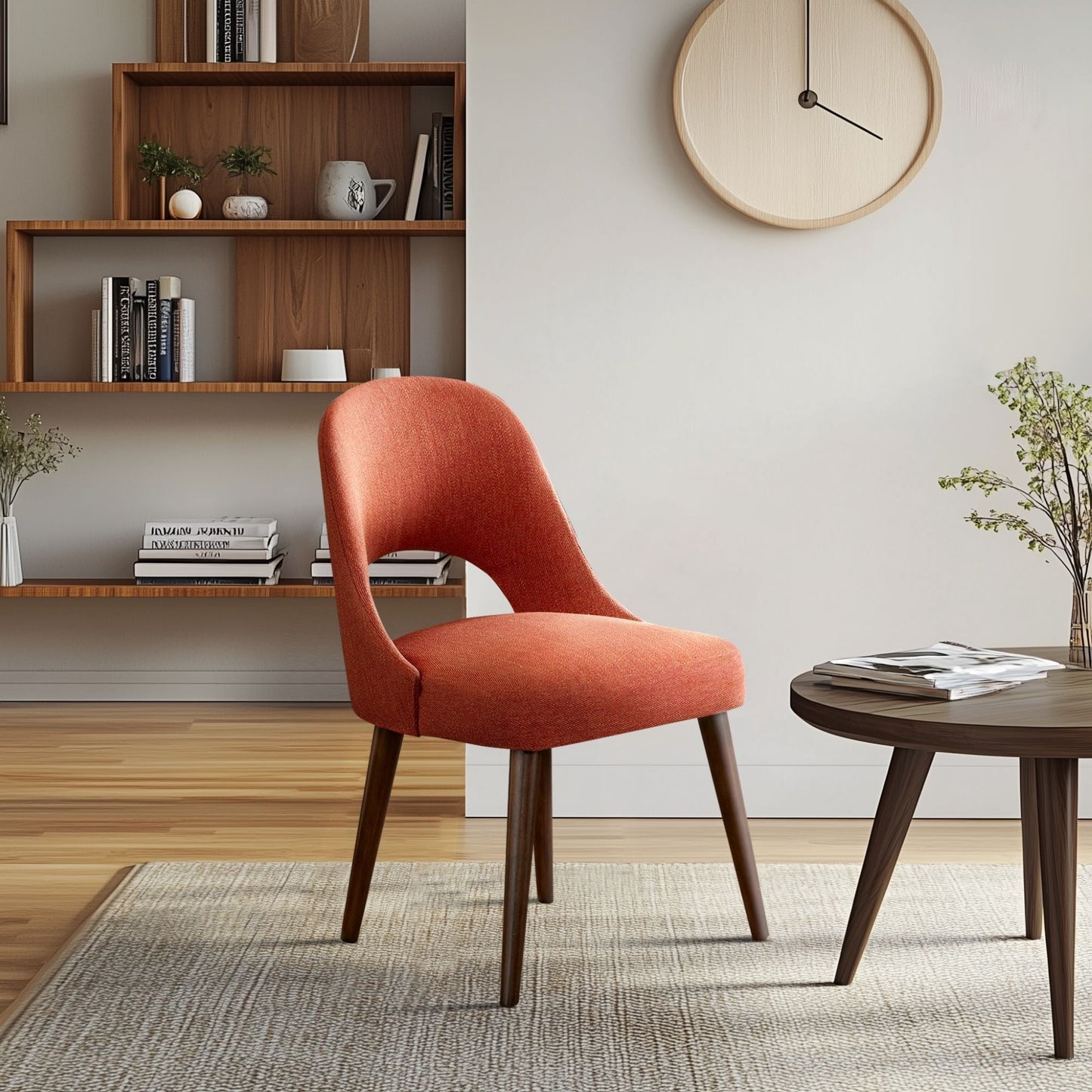 Chaises de salle à manger rembourrées INK IVY Nola avec dossier ajouré (lot de 2)