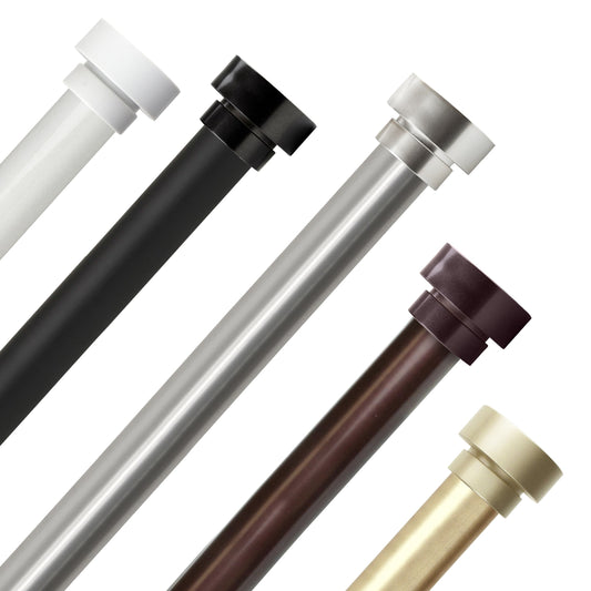 Tringle à rideaux réglable InStyleDesign Beret de 2,5 cm de diamètre