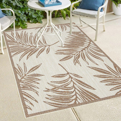 Tapis d'intérieur/extérieur / Passe-plat / Paillasson - Lavable en machine, résistant aux intempéries et aux UV - Imperméable - Liana