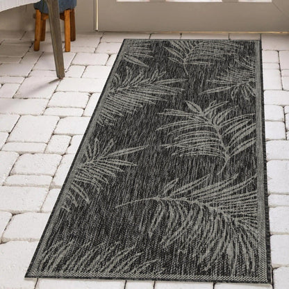 Tapis d'intérieur/extérieur / Passe-plat / Paillasson - Lavable en machine, résistant aux intempéries et aux UV - Imperméable - Liana