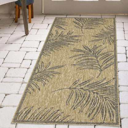 Tapis d'intérieur/extérieur / Passe-plat / Paillasson - Lavable en machine, résistant aux intempéries et aux UV - Imperméable - Liana