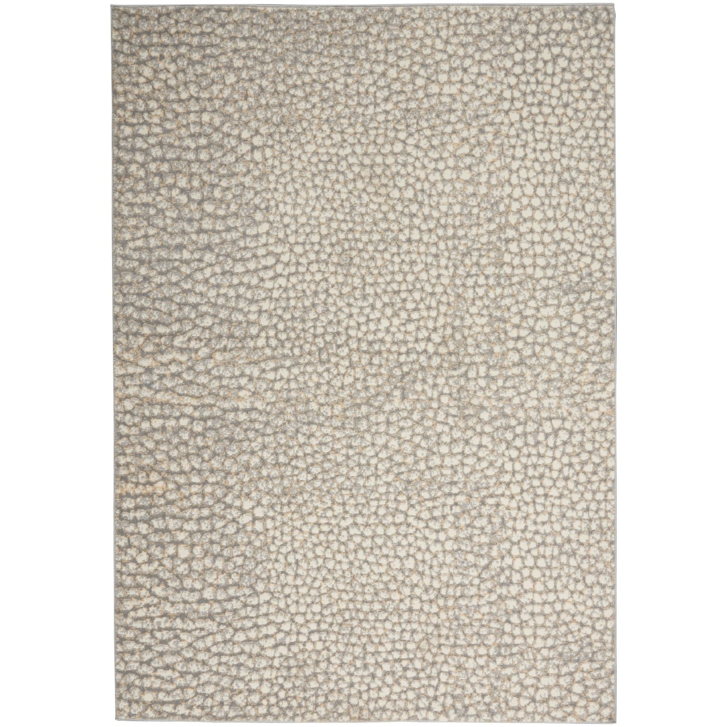 Tapis moderne abstrait en galets Nourison Joli