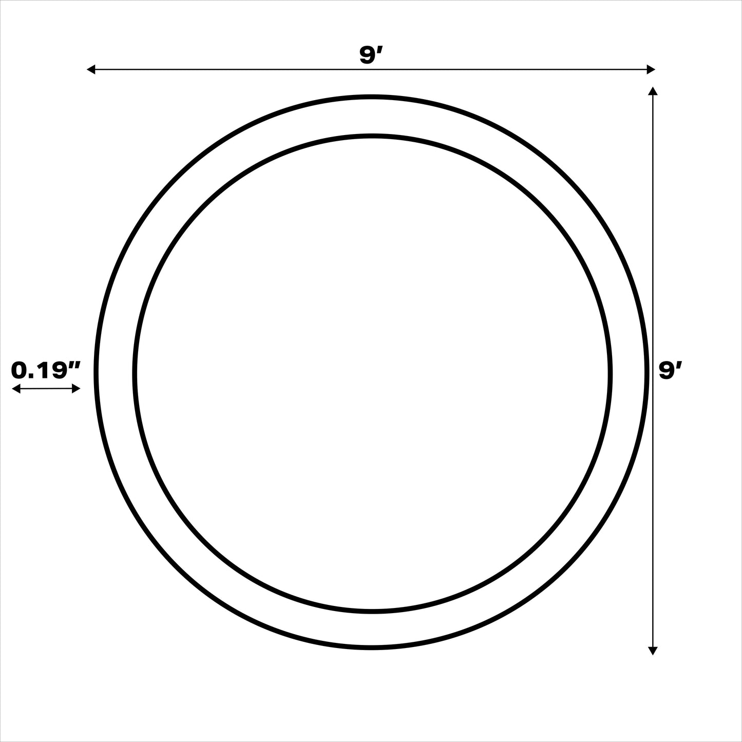 JONATHAN Y Tapis intérieur/extérieur à fronde de palmier Galon