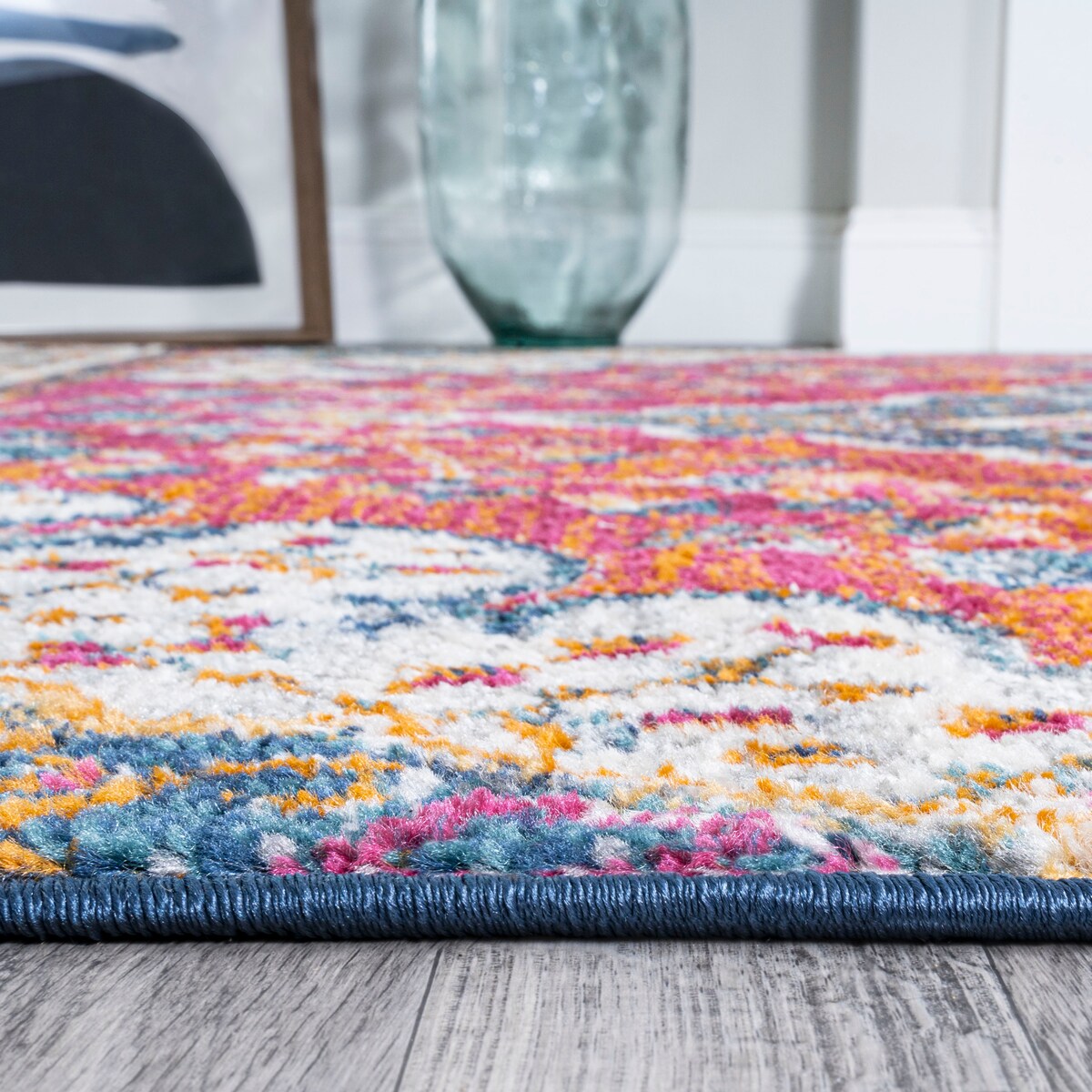 Tapis JONATHAN Y Inigo FLAIR Boho Vintage à médaillon