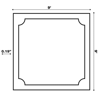 Tapis d'intérieur/extérieur à tissage texturé JONATHAN Y Ourika