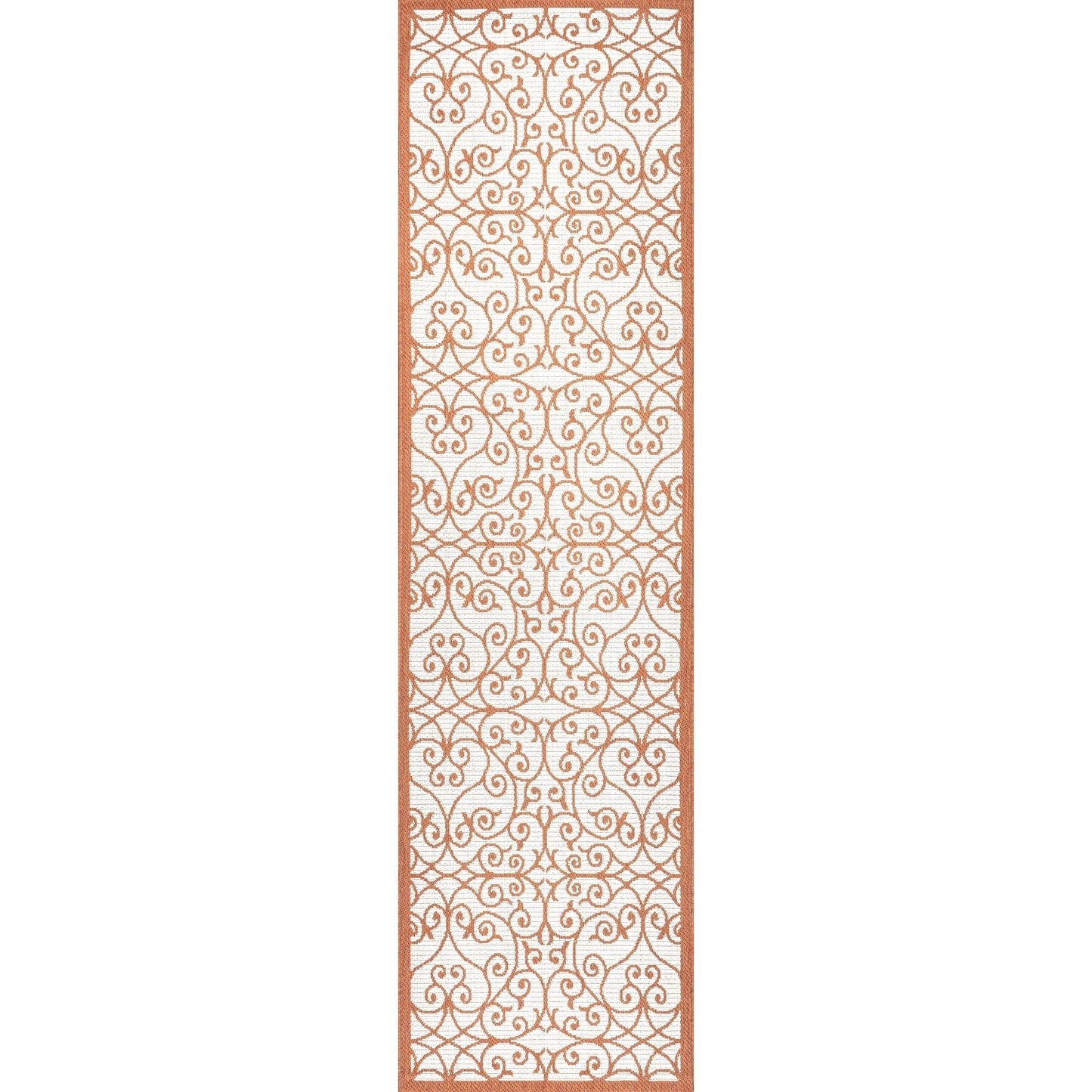 Tapis d'intérieur/extérieur à tissage texturé JONATHAN Y Ourika