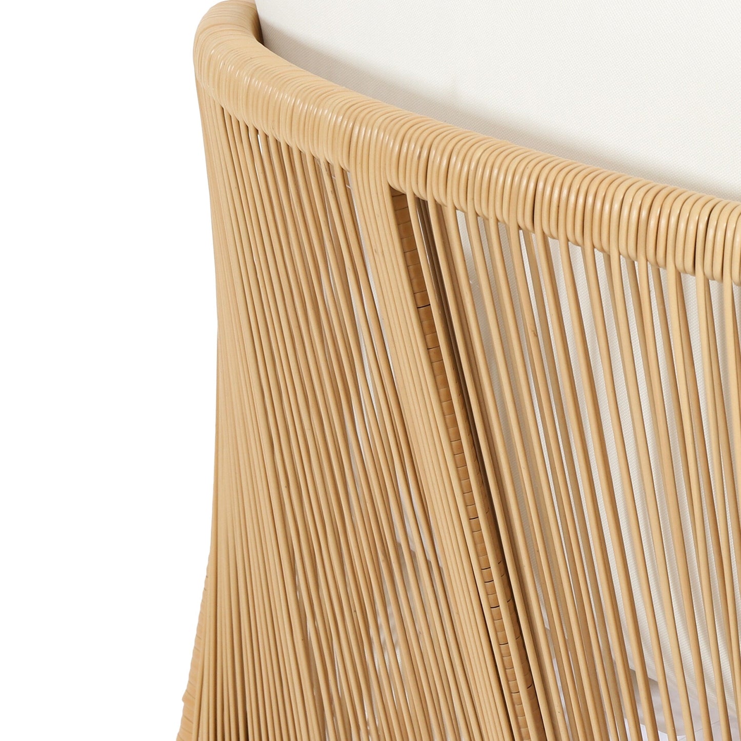 Ensemble de fauteuils club d'extérieur Jabe en bois d'acacia et osier par Christopher Knight Home