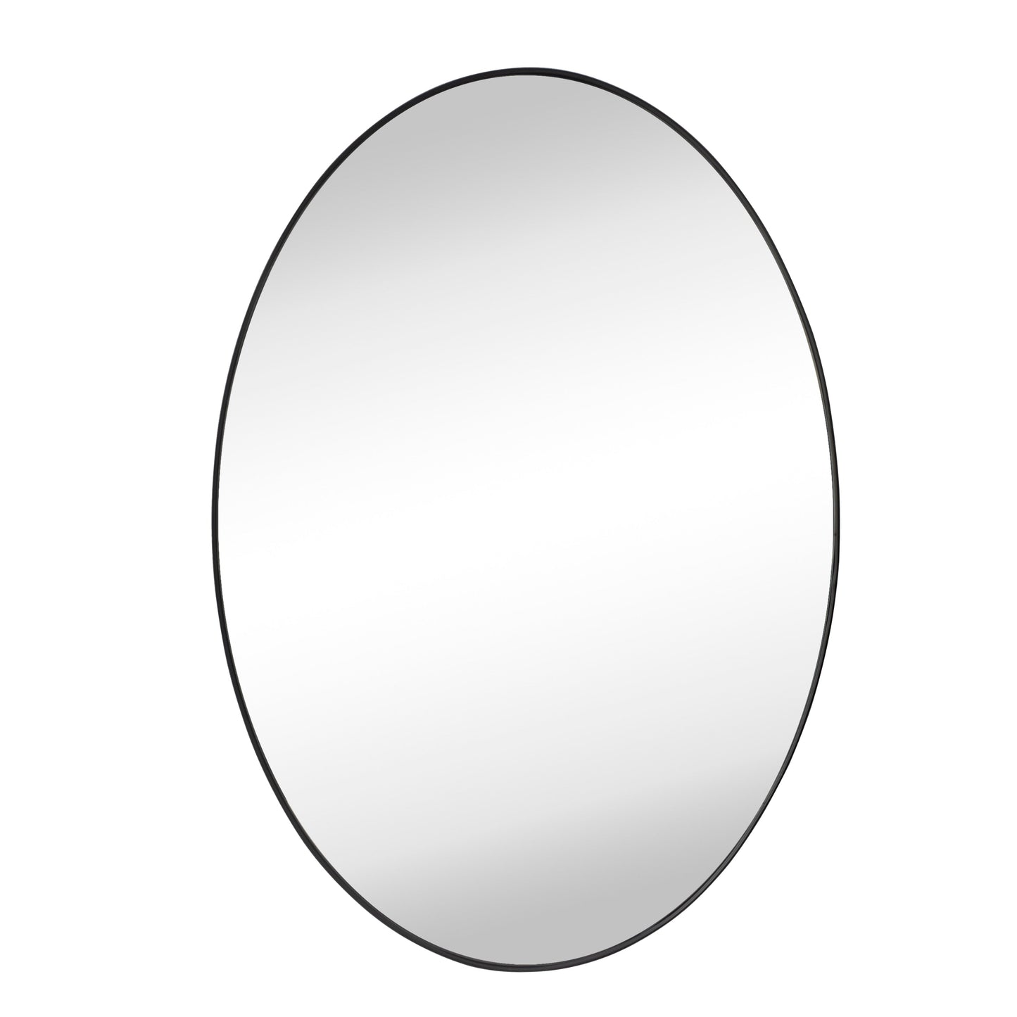 Miroir mural ovale en métal TEHOME Javell