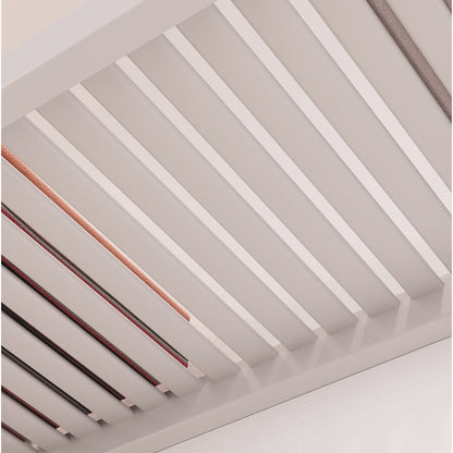 Système de placard John Louis Home en bois massif blanc