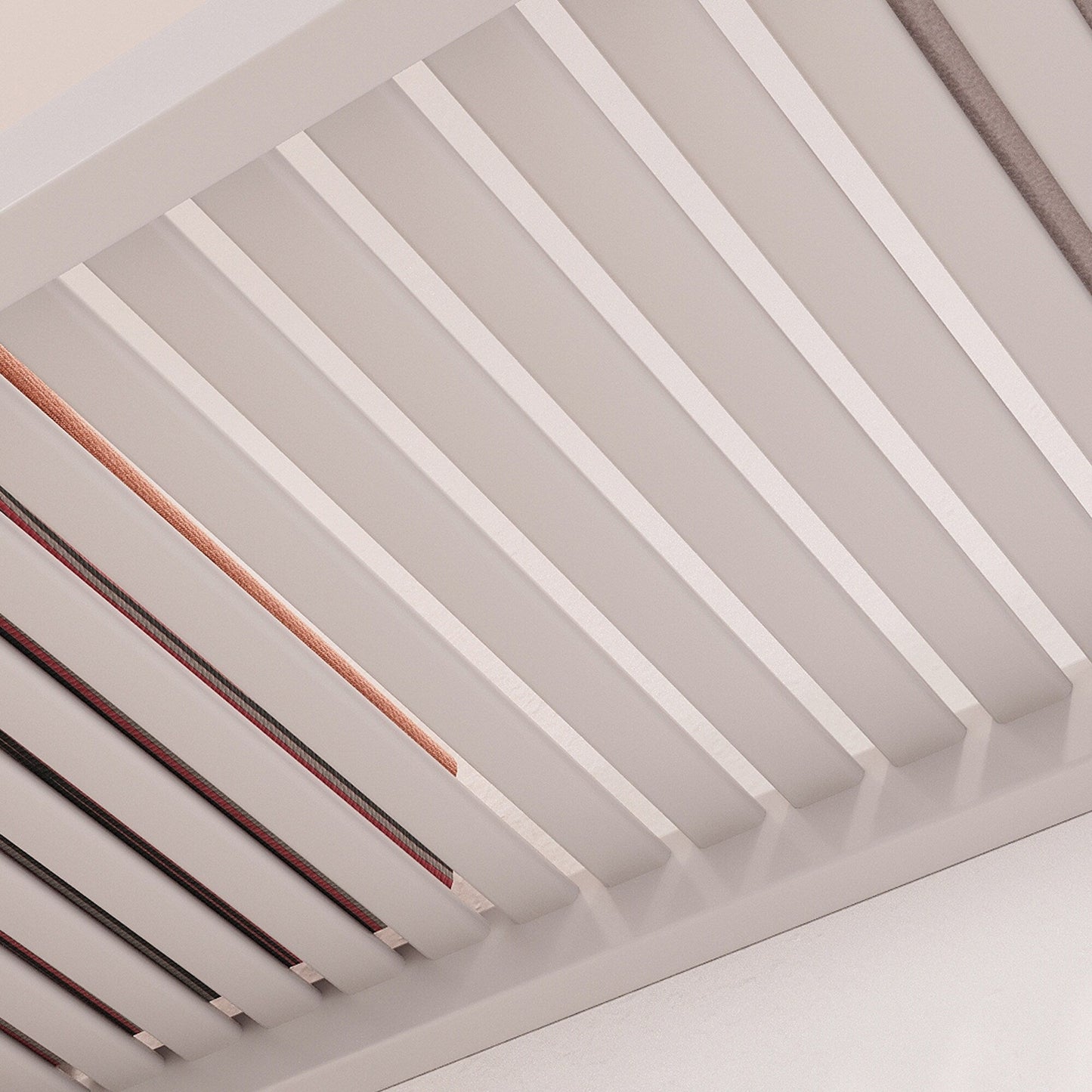 Système de placard John Louis Home en bois massif avec 3 tiroirs, blanc