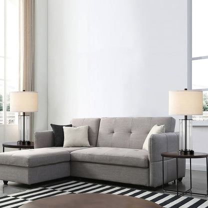 Lampe de table tactile KAWOTI 23,25 avec port USB et ampoules incluses