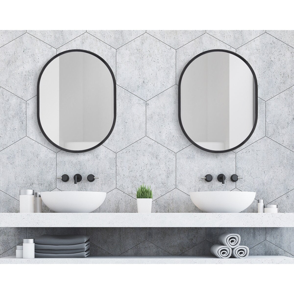 Miroir mural encadré Kate et Laurel Caskill Capsule