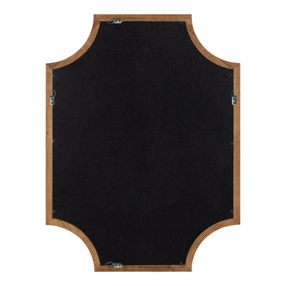 Miroir à cadre en bois festonné Kate et Laurel Hogan